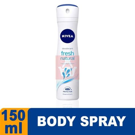 NIVEA Female Body Spray Fresh Natural 150ml