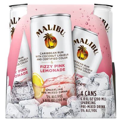 Review: Malibu Fizzy Pink Lemonade - Best Tasting Spirits | Best Tasting Spirits