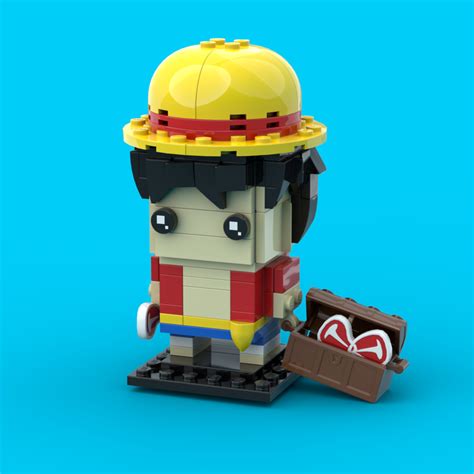 LEGO MOC Monkey D. Luffy by brickhit | Rebrickable - Build with LEGO