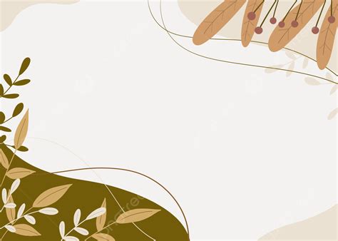Leaves Abstract Lines Coffee Color Autumn Minimalist Background, Fall, Abstract Lines, Milk Tea ...