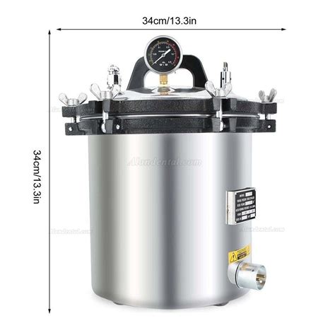 Buy Cheap 18L High Pressure Steam Sterilizer Medical Dental Tattoo Autoclave Sterilization ...