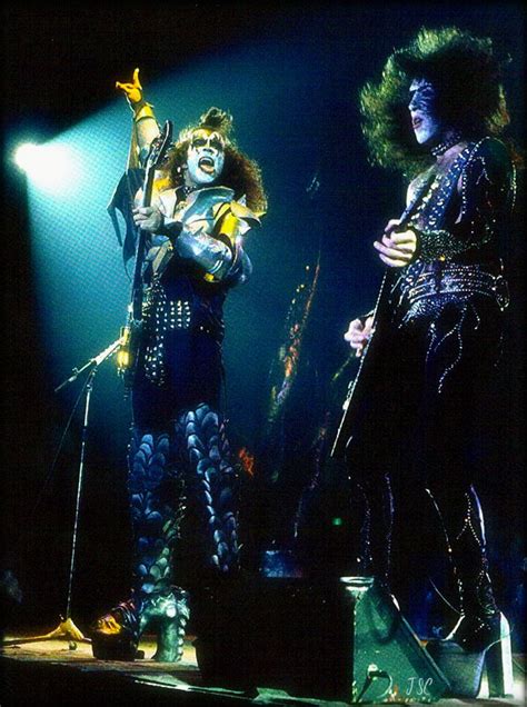 Paul and Gene ~Tulsa, Oklahoma…January 6, 1977 (Rock and Roll Over tour) - KISS Photo (39132494 ...