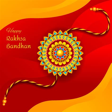 raksha bandhan festival rakhi illustration rakhi background for banner ...