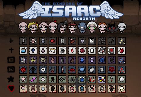 Character Unlockables - The Binding of Isaac: Rebirth - PSNProfiles