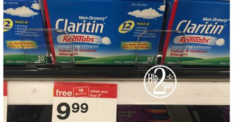 Target: Claritin RediTabs 10ct Only $5.49 Each (After Gift Card)