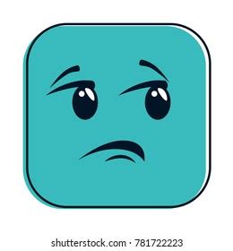 Sad Face Emoji Character Royalty Free Vector Image My - vrogue.co