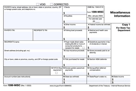 Printable 1099 Form 2023 - Printable Forms Free Online