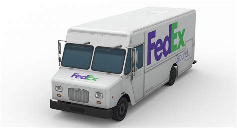 Fedex delivery truck 3D model | 1146788 | TurboSquid