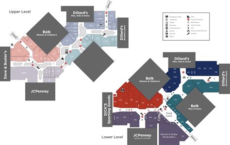 Hamilton Place Mall Map