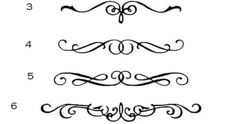 Calligraphy Scroll Designs | Pretty squiggly lines | Pretty things ...