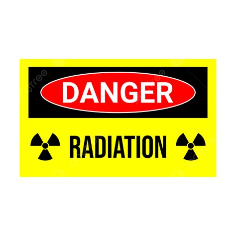 Danger Radiation Signage, Danger Radiation Sign, Danger Radiation ...