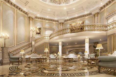 Private Palace Lobby 3D Model $199 - .max - Free3D
