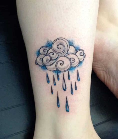 Cloud Tattoos for Men - Ideas and Designs for Guys