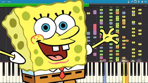 IMPOSSIBLE REMIX - SpongeBob SquarePants Theme Song - Piano Cover - YouTube