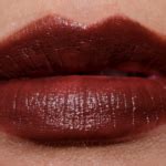 MAC Chestnut Lipstick Review & Swatches
