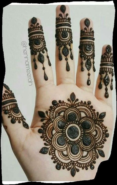 Piche Hath Ki Mehndi Design Easy - simple si mehandi