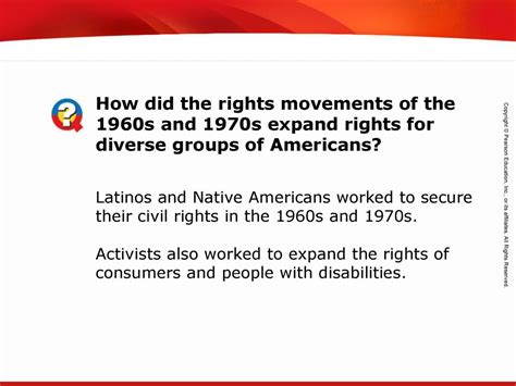 Expansion of Civil Rights - ppt download