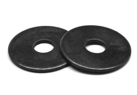 1/2 x 1 1/2 Fender Washer Low Carbon Steel Black Oxide | ASMC.net