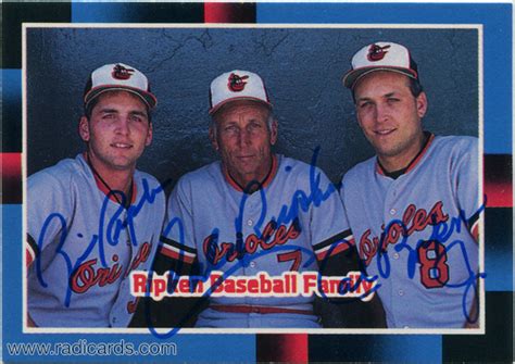 The Ripken Baseball Family Card from 1988 Donruss - The Radicards® Blog