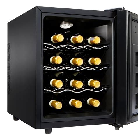 Wine Enthusiast 12-Bottle Compact Wine Cooler - Wine Enthusiast