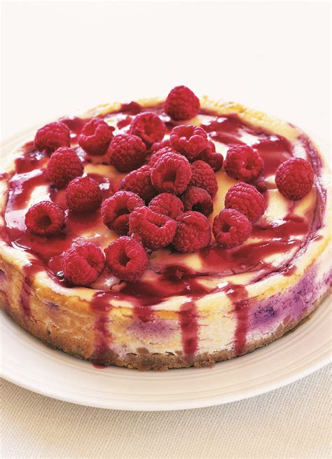 Baked Raspberry Cheesecake Recipe - olive magazine