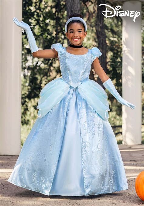 Child Disney Premium Cinderella Costume Dress | Disney Costumes