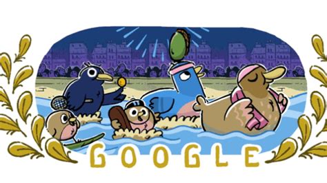 Google Doodle 2024 Olympics 2024 - Illa Ranice