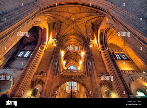 Liverpool cathedral interior hi-res stock photography and images - Alamy