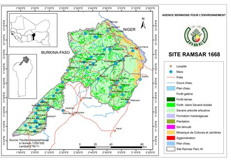 Site Ramsar du Complexe W | Ramsar Sites Information Service