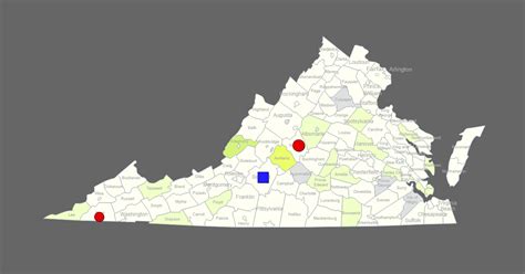 Interactive Map Of Virginia Counties - Map