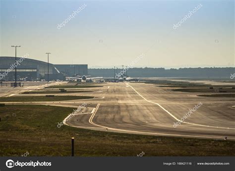 Airport Runway view Stock Photo by ©CAHKT 168421116