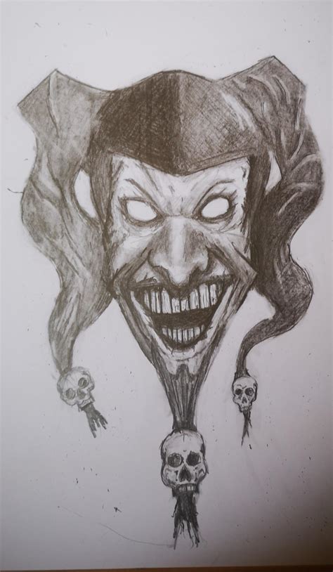 Evil Jesters Drawings