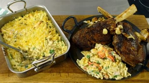 James Martin lobster macaroni cheese with tomahawk steak recipe – The Talent Zone