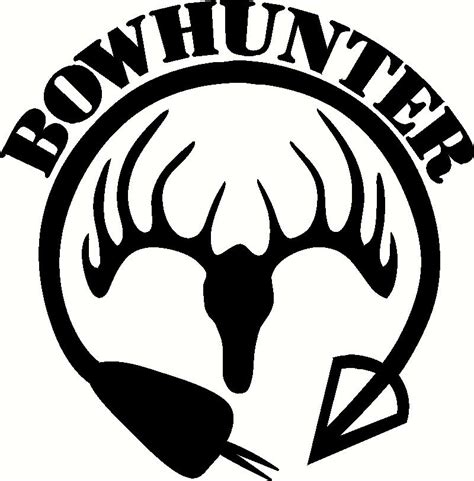 Bow Hunter wall sticker, vinyl decal | The Wall Works