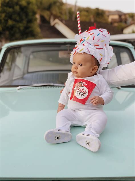 Adorable Baby Milkshake Halloween Costume