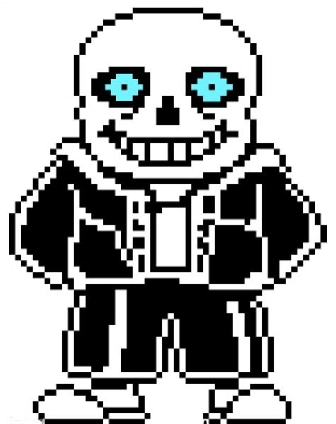 sans with two glowing eyes, just to keep you up tonight : Undertale