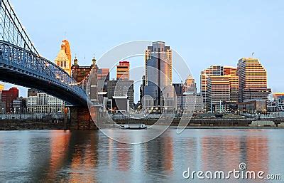 Cincinnati, Ohio Skyline. Stock Photography - Image: 9886562