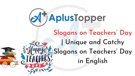 Slogans on Teachers’ Day | Unique and Catchy Slogans on Teachers’ Day in English - A Plus Topper