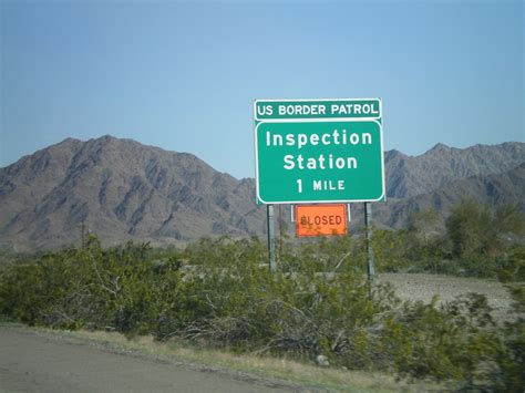 I-8 East Approaching US Border Patrol Inspection Station | Flickr