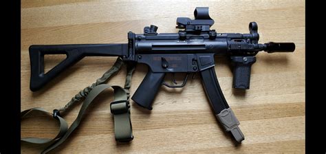 Rate my mp5k : airsoft