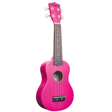 Penguin Pink Soprano Ukulele - JC Music