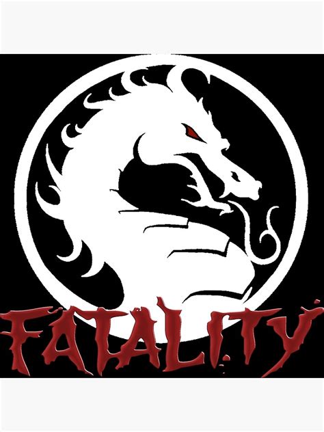 "Mortal Kombat Fatality" Poster for Sale by Noviaworld | Redbubble