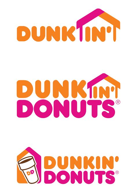 Redesign the Dunkin' Donuts logo on Behance