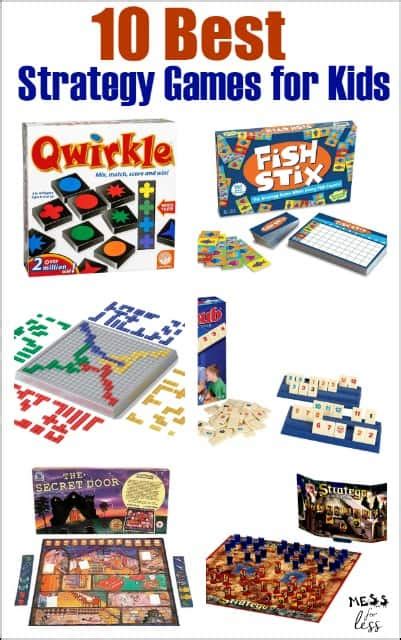 10 Best Strategy Games for Kids - Mess for Less