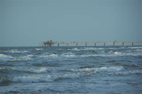 Free photo: Fishing Pier - Fishing, Gulf, Ocean - Free Download - Jooinn