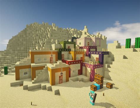 Building my own desert village : r/Minecraftbuilds