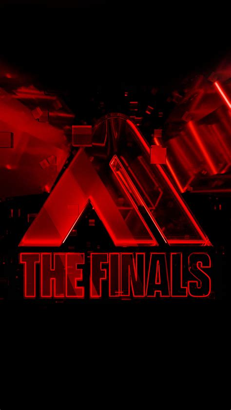 THE FINALS Game Logo 4K #4321n Wallpaper iPhone Phone