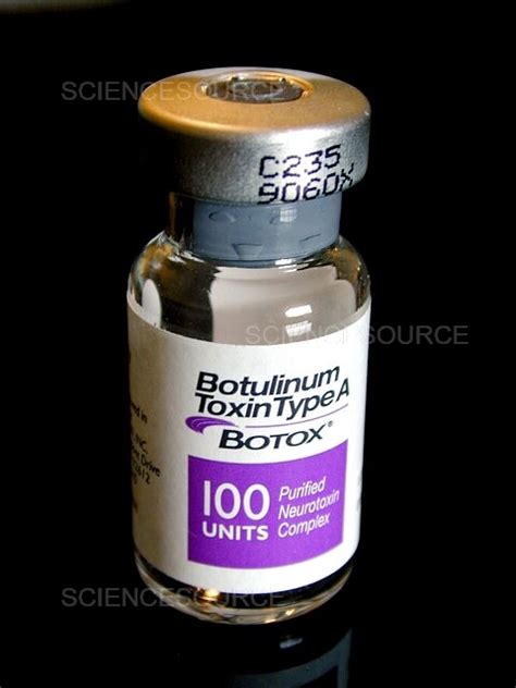 Photograph | Botox botulinum toxin vial | Science Source Images