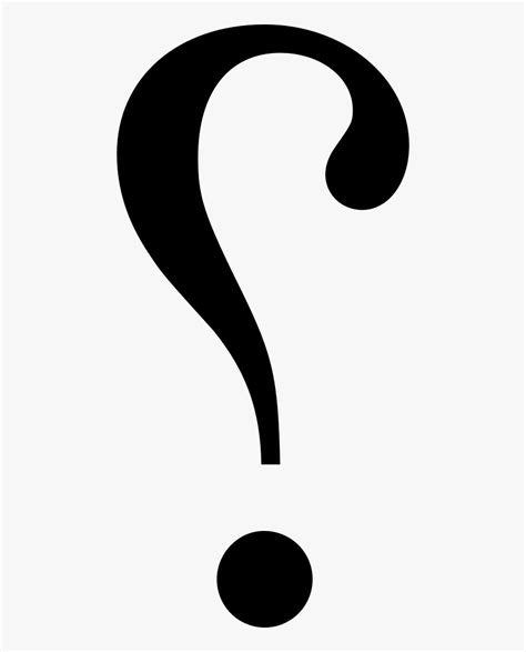 Irony Punctuation Interrobang Exclamation Mark - Backwards Question Mark, HD Png Download - kindpng