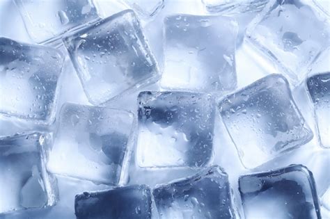 Ice cubes texture background | Free Photo